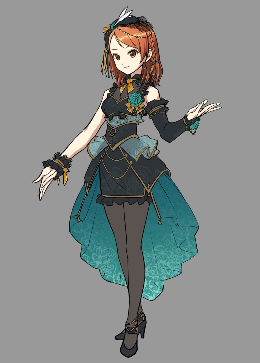 Nikerabi Ssr 煌めきの乙女 北条加蓮 トライアドっぽい感じssr衣装ほしいので描いてみた Imas Cg