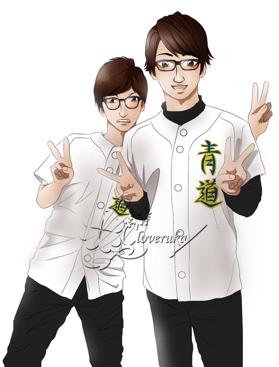 百里守约on Twitter Redraw Double Miyuki ダイヤのa Daiyanoa 御幸一也 Miyukikazuya 和田琢磨 Wadatakuma 櫻井孝宏 Sakuraitakahiro