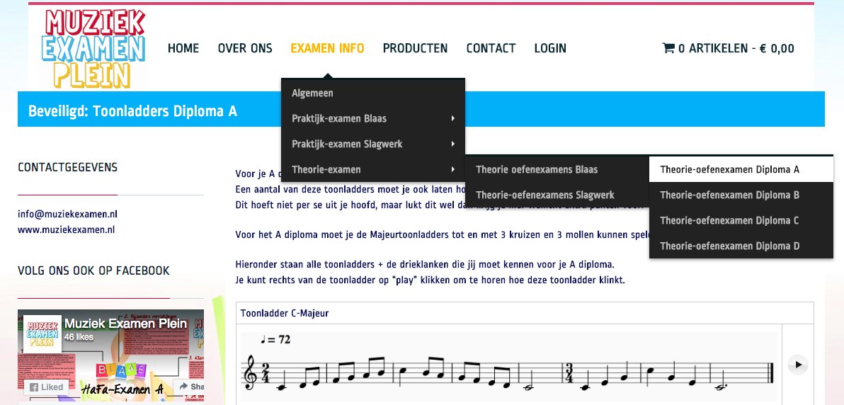 Via muziekexamen.nl kun je ook alle theorie-examens oefenen ! #harmonie #fanfare #muziek #drumband #website #retweet #rt <a href="/knmo_nl/">KNMO</a>