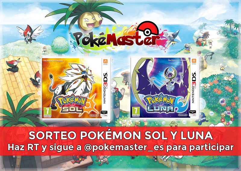 pokemaster_es's tweet photo. 🔥 SORTEAMOS dos copias de #PokemonSolyLuna 🔥
🔁 Haz RT
🐦 Sigue a @pokemaster_es 
Bases y más info 👉 https://t.co/S6hCUoRdEN https://t.co/u7G2lsGxu9