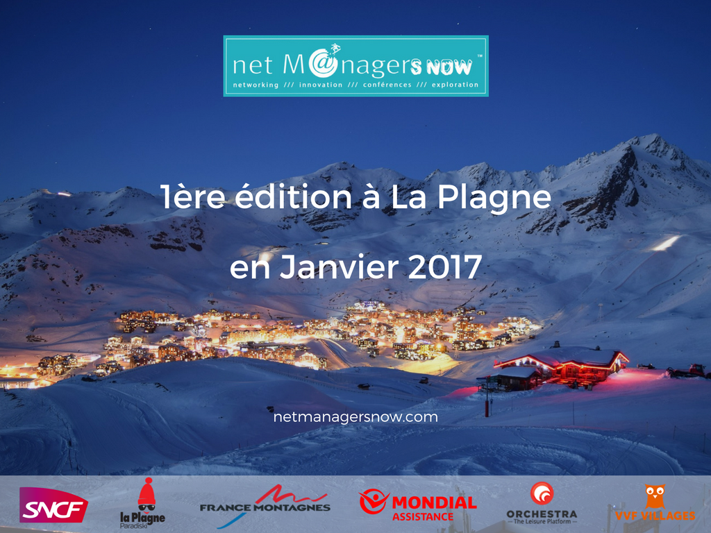 Eventiz_travel's tweet photo. Après les #NetManagers, découvrez notre nouvel event : #NetManagerSnow. 30 décideurs du #Tourisme réunis à @LaPlagne https://t.co/khfH29swQg https://t.co/ts2fbVf4LH