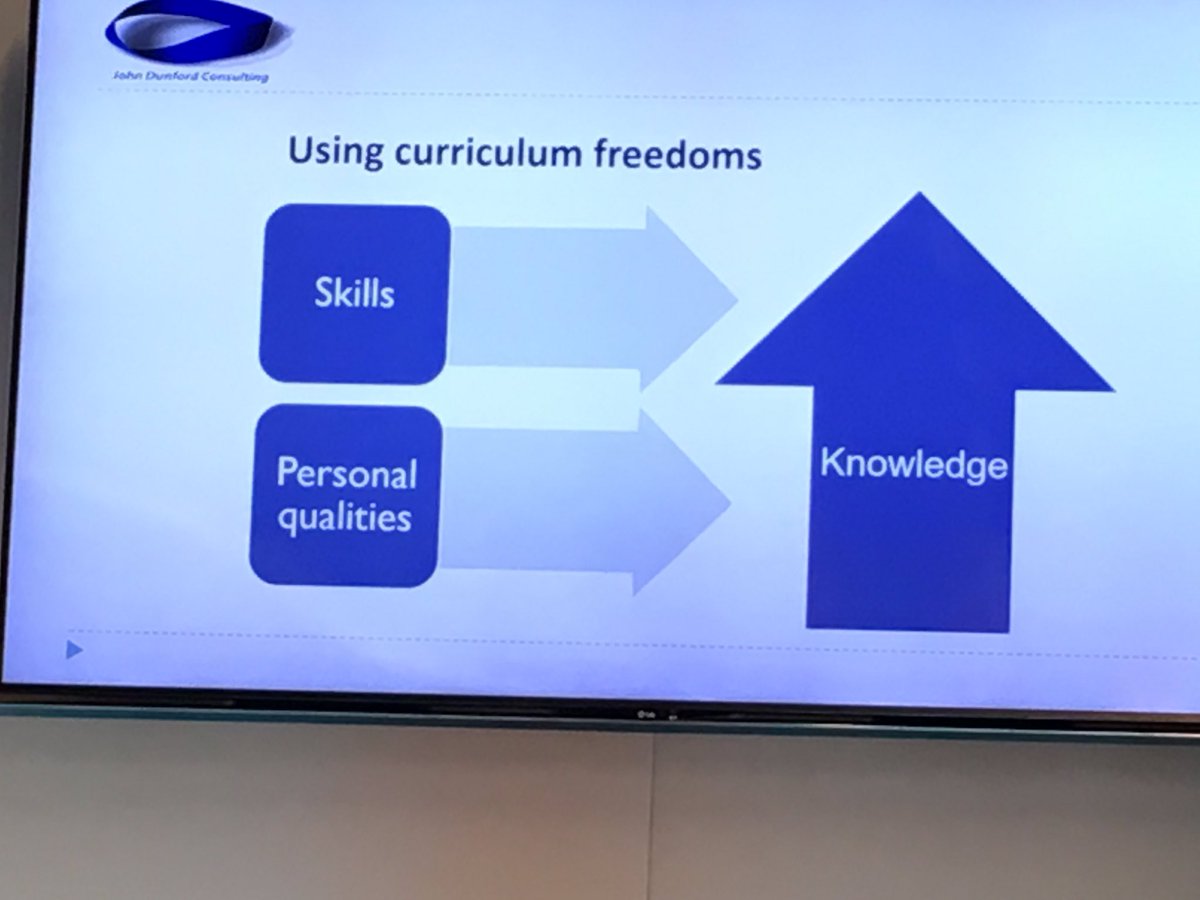 ajsharp77's tweet photo. #TMCsummit2016 @johndunford curriculum must be about knowledge & Skills it's about both/and not either/or https://t.co/EDy0uSoZh7