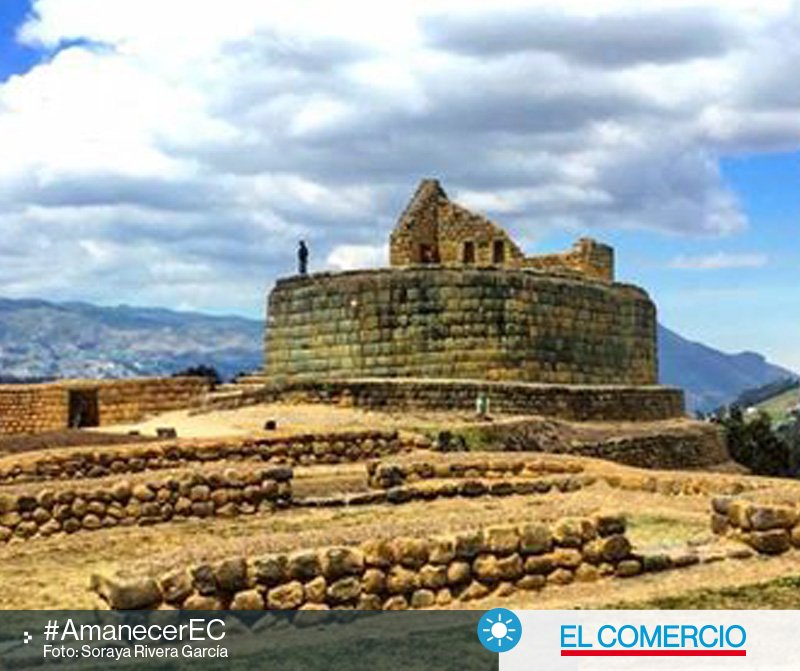 elcomerciocom's tweet photo. El #AmanecerEc llega desde la provincia de Cañar en donde se ubica el complejo arqueológico Ingapirca.

¿Lo conoces? https://t.co/ofeXo4jgE1
