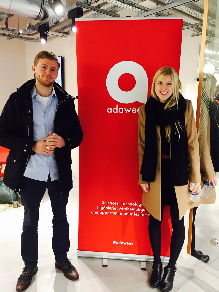 #Adaweek conférence sur la démocratisation du #savoir avec <a href="/GuillaumeParrou/">Guillaume Parrou</a> &amp; @eclairereese !