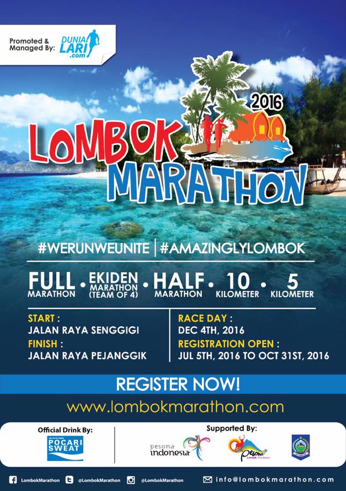 Lombok Marathon 2016