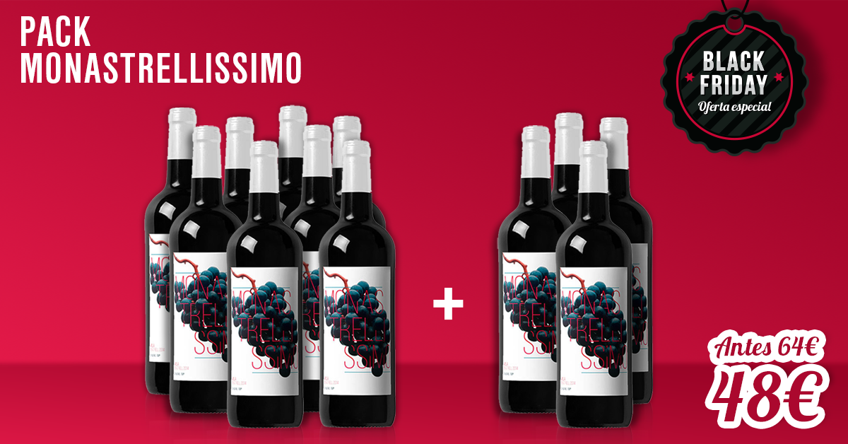 Vinissimo_SJ's tweet photo. ¡Celebramos el #BlackFriday con descuentos en nuestros Packs Monastrellissimo y Casus Belli! ¡Envío GRATIS! 👉 https://t.co/7XGOxTHsAt 🍷🎁 https://t.co/4B963XdDWZ