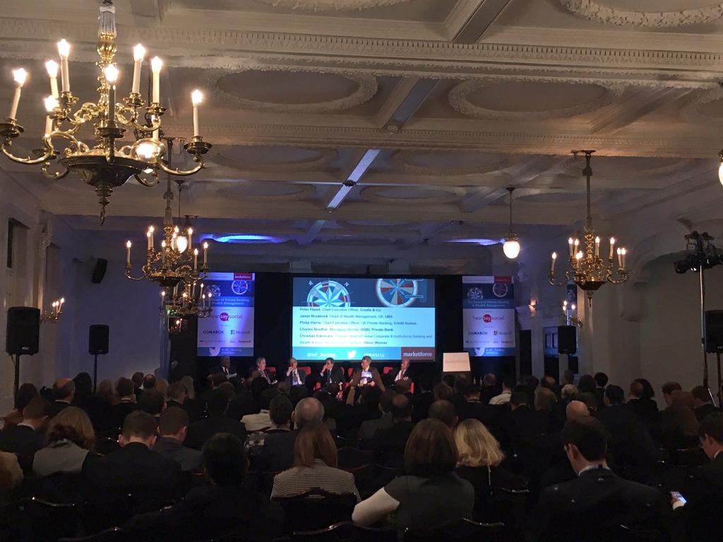 MicrosoftSB's tweet photo. We're happy to be sponsors of The Future of Private Banking Conference courtesy of @MF_Banking that's happening today #PBWM16 https://t.co/egA3Im5NwD