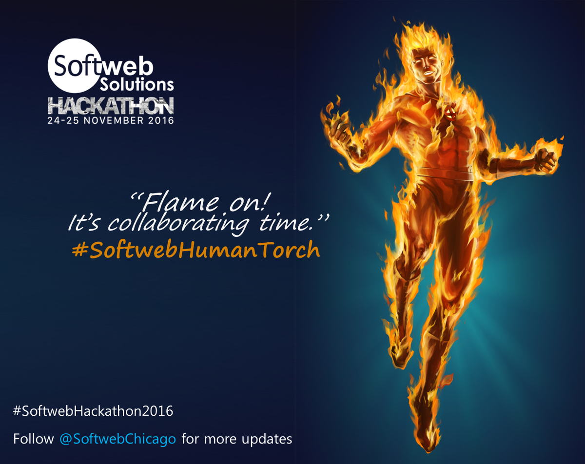 ImAjaykumar's tweet image. Team #SoftwebHumanTorch aiming to better few #Microsoft products in 24hrs challenge@ #SoftwebHackathon2016 #SoftwebSolutions @softwebchicago