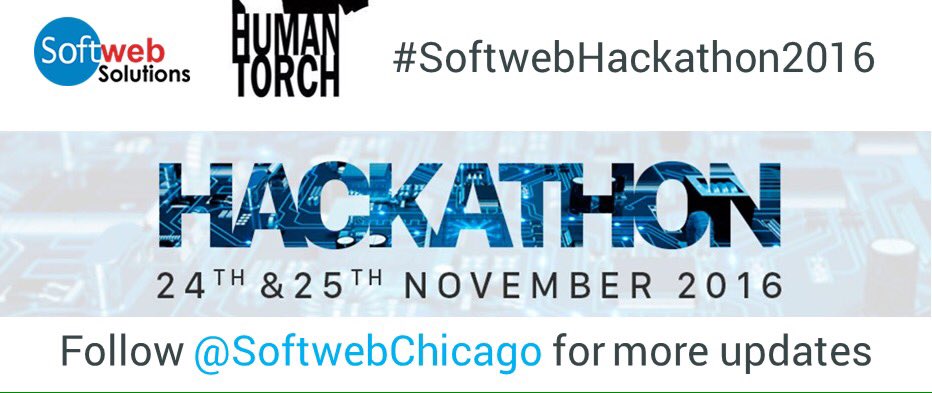 ImAjaykumar's tweet image. Some exciting stuff to achieve at #SoftwebHackathon2016 on #Microsoft products. We #SoftwebHumanTorch all set to #FlameOn #SoftwebSolutions