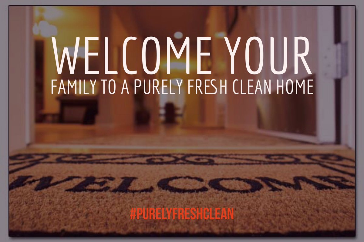 PurelyFreshness's tweet image. Your family will sense the cleanliness that is Purely Fresh!