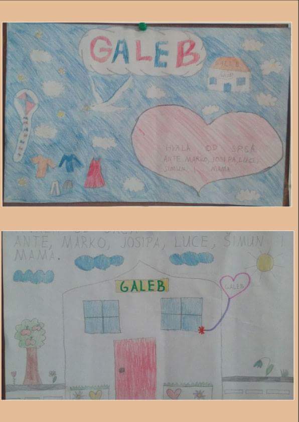 Srce k'o kuća!!!! <3

Čast nam je i privilegija pomoći u skladu s mogućnostima i potrebama.
Mališani, hvala na poklonu!