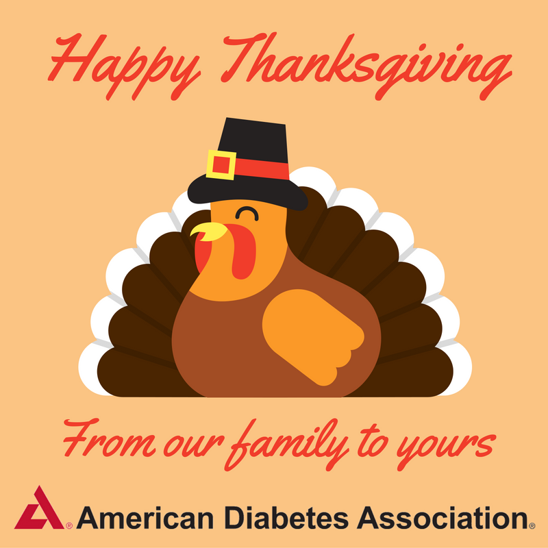 TourdeCurePhx's tweet photo. From the @AmDiabetesAssn family to yours - Happy Thanksgiving! https://t.co/QxzoAbysdW