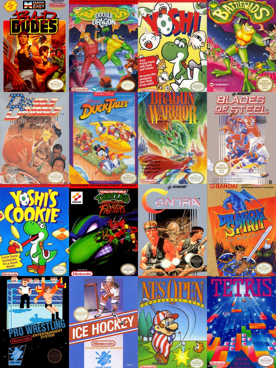 These are some of the games you guys wish had been included in the Nintendo Classic Mini. Rad titles!