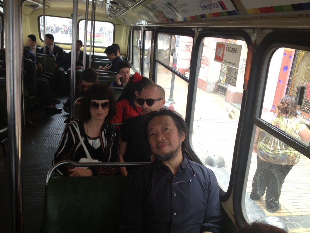 ThereminenChile's tweet photo. #troley @ubu_imperator Coralie ey Julián https://t.co/8ps6jCzgMW