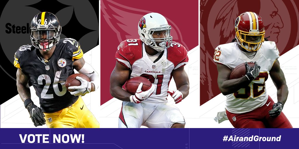 NFL's tweet photo. VOTE for the @FedEx Ground Player of the Week!

Tweet player's name + #AirandGround:
Bell, Johnson, or Kelley? https://t.co/JtPcqouE2o