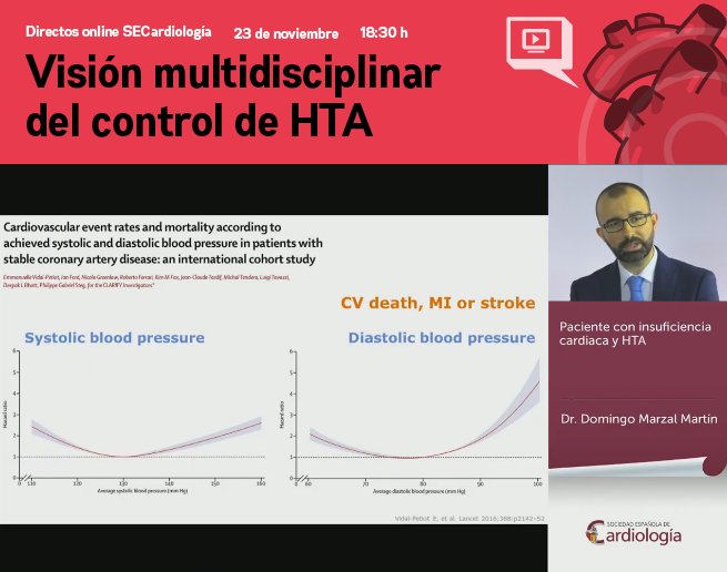 secardiologia's tweet photo. 'Paciente con insuficiencia cardiaca y HTA', presentación del doctor Domingo Marzal en #controlHTA https://t.co/TdxQFeIeu4