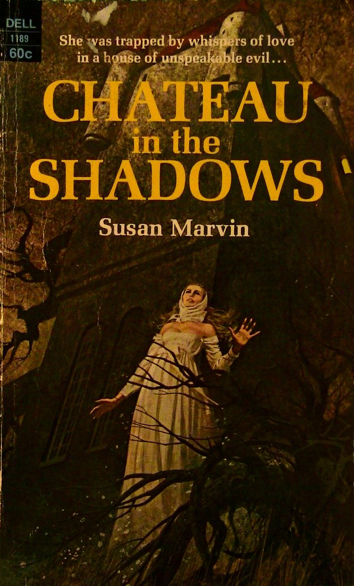 PulpLibrarian's tweet photo. Which would would you rather flee:
- a house of shadows?
- a house of many shadows?
- a château of shadows?
- a chateau in the shadows? https://t.co/MgVfDneNNx