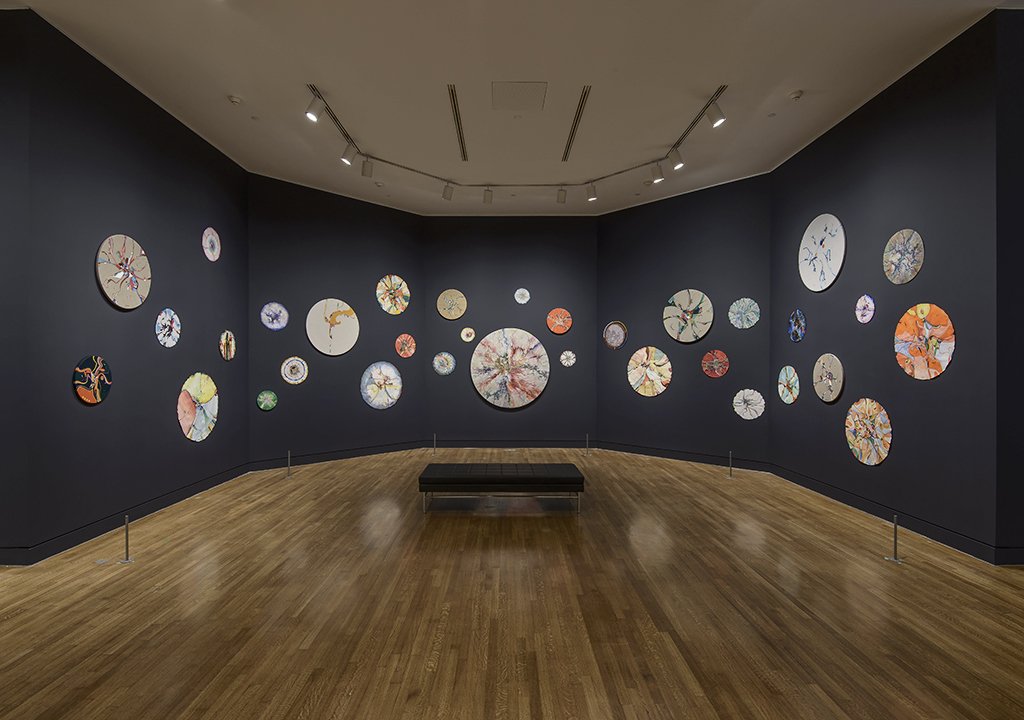 It's rare for an artist to master the circle as #AlexJanvier has. See #JanvierNGC yourself tomorrow at the National Gallery.ca/Janvier/