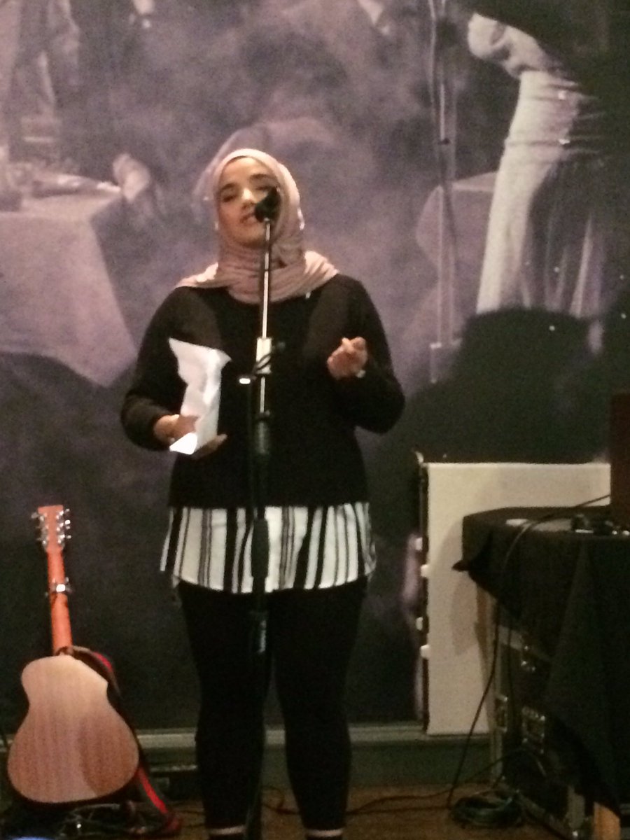 LJMUSociology's tweet photo. Great spoken event with Ameena Atiq @LSTMconference LSTMconference #sustain2016 #syria  #yemen https://t.co/2GBIxP5hwE