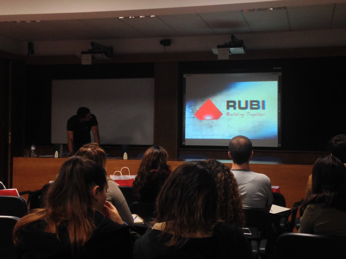 ULL_ArqTecnica's tweet photo. Jornada: Productos para la colocación de cerámicas con @ClubRubi y #SchlüterSystems en la #EPSI DE @CanalULL #JFT https://t.co/iRSq8nXVy4