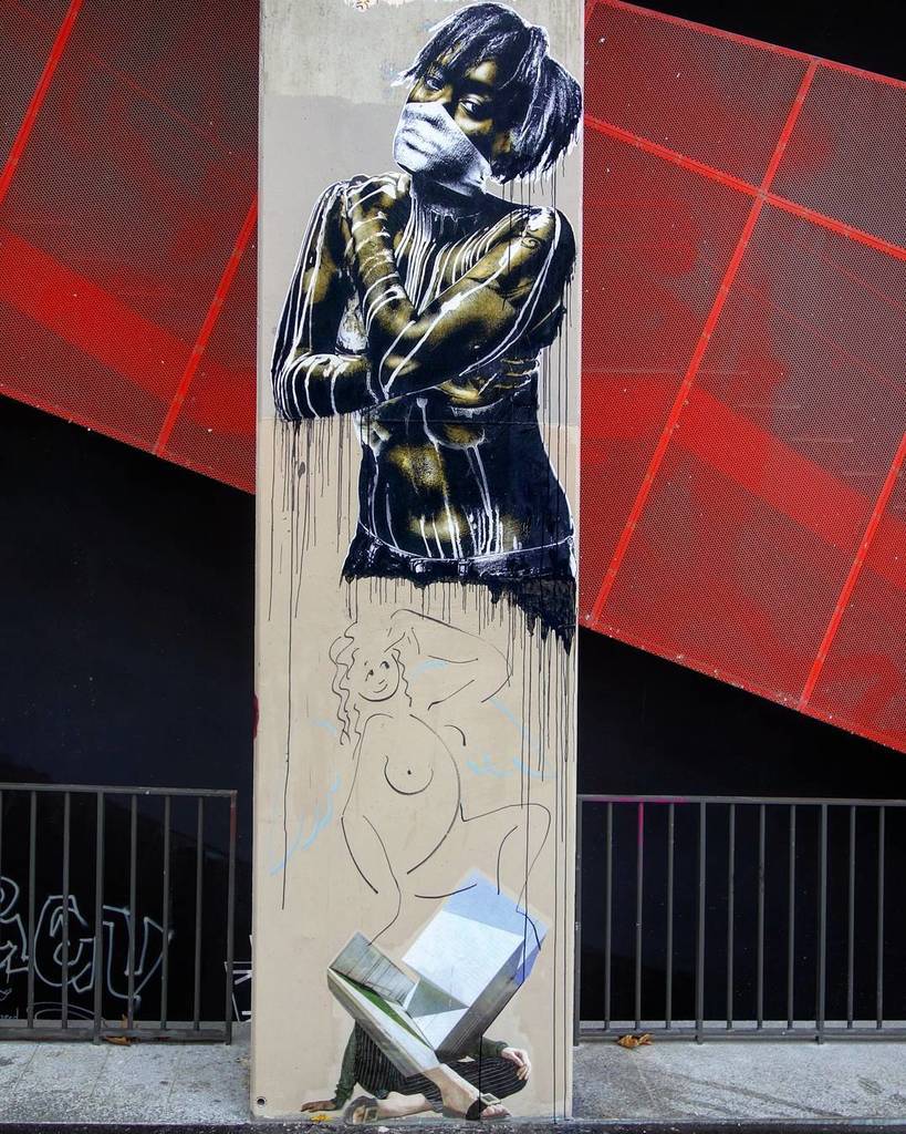 D7606ART's tweet photo. Work by @eddiecolla and below @annelauremaison ● Paris, France .
.
#eddiecolla #annelauremaison #lelavo #paris #par… https://t.co/wpD4qULvCt