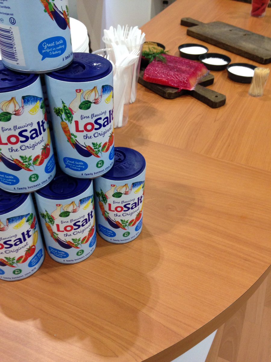 LoSalt_HQ's tweet image. There's still plenty of cooking going on at stand 290 @FoodMattersLive #goodfood #lesssodium