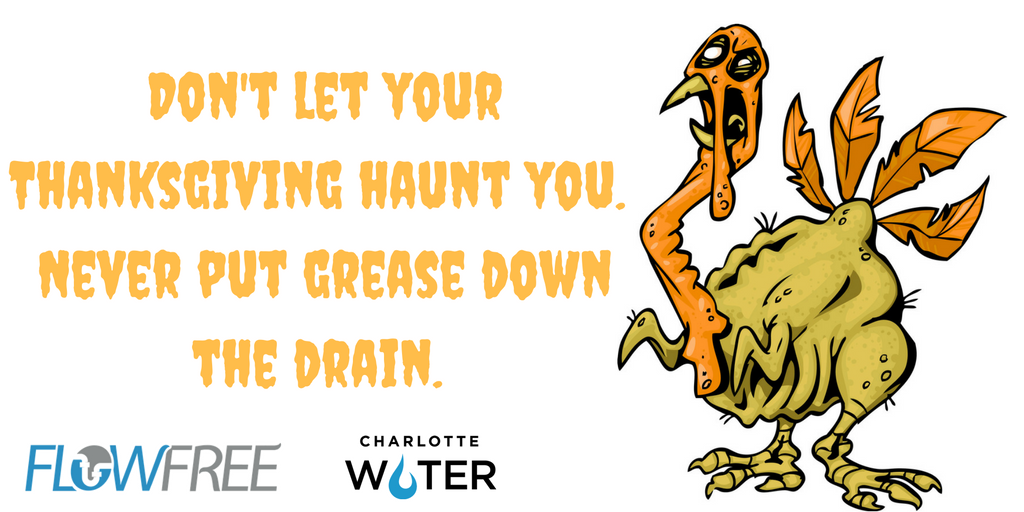 CLTWater's tweet image. Let's keep @WalkingDead_AMC on the TV and not in your house. #flowfree #nogrease