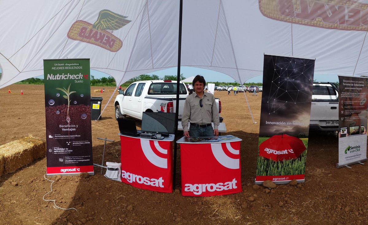 JorgePets's tweet photo. Estamos listos para el dia de campo en Curicó @AgrosatToday https://t.co/TWymQQNZ8Z