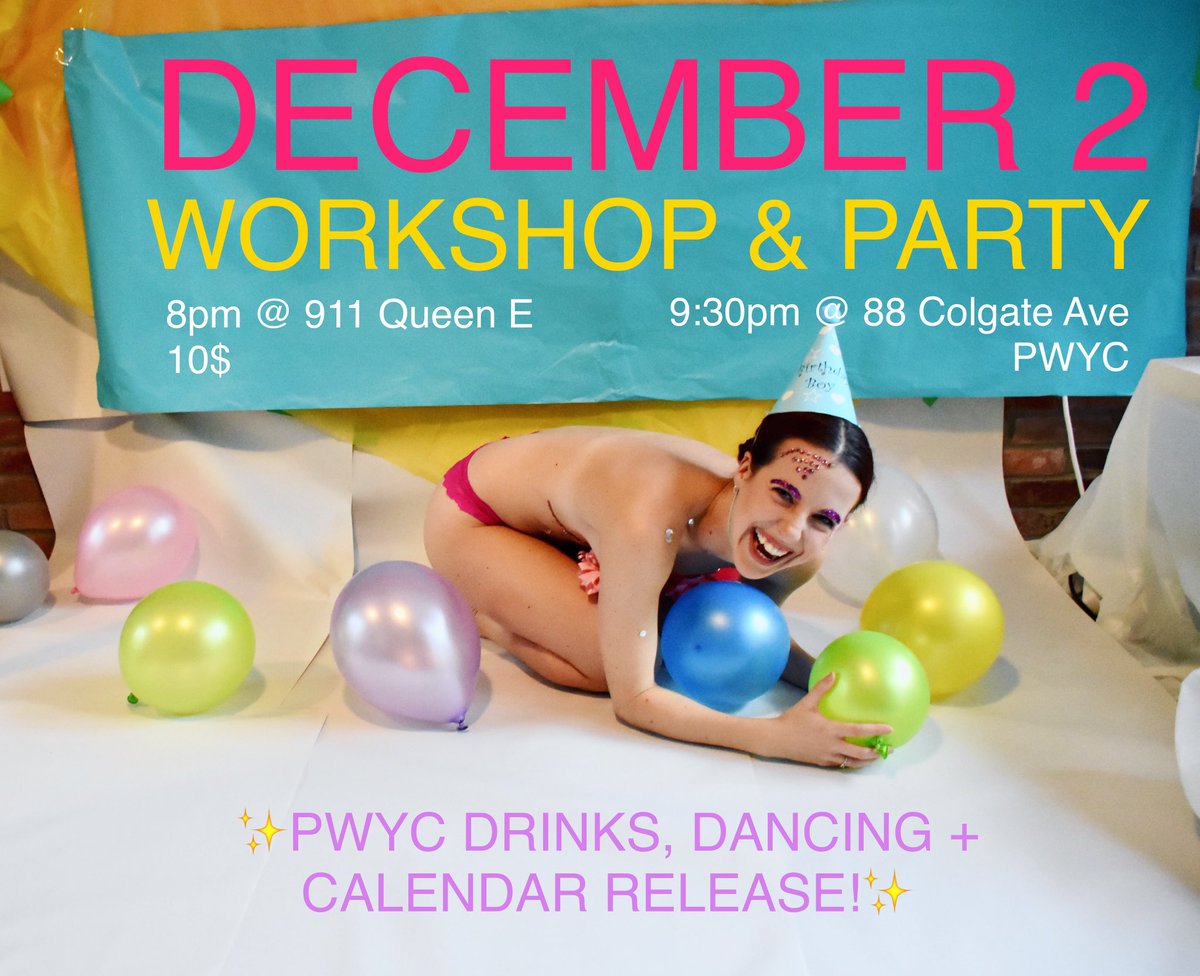 RockBottomMove's tweet photo. DEC 2nd! the party &amp; workshop4everyone are right across the street from each other! it's all easy, it's all casual. ✨photo by @drewberry15 https://t.co/lweSVZg7Ei