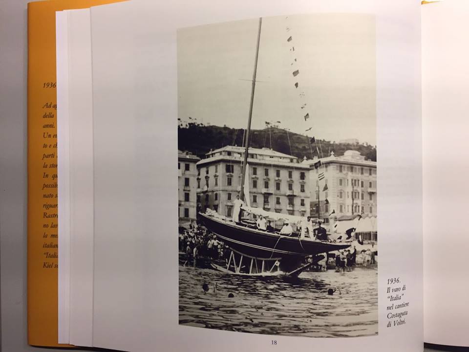 GarnellSailing's tweet photo. Il varo di “Italia” - 1936, Cantieri Costaguta, Voltri. Milano, Auditorium Calamandrei @Lascalaw 30.11.2016, 18.30. https://t.co/pY8eOe0UaG https://t.co/arZtT8i4ST
