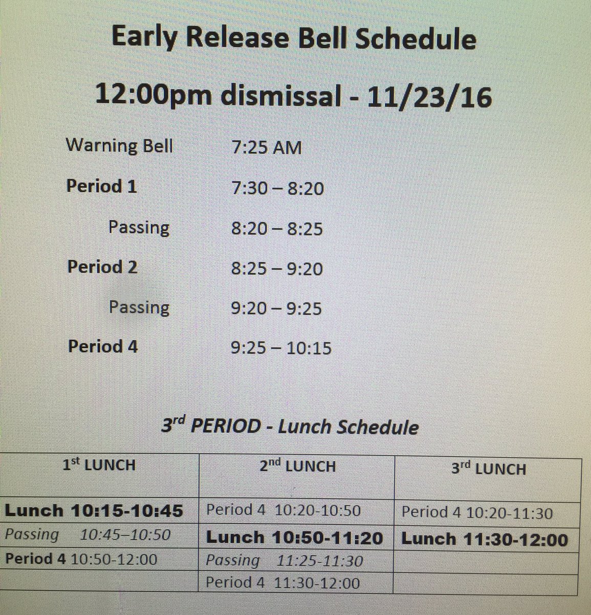 RutterPE's tweet photo. Thankful to be a Titan and thankful for early release!#happythanksgiving 💙⚡️💚@TBHSASB https://t.co/C77saX4GoJ