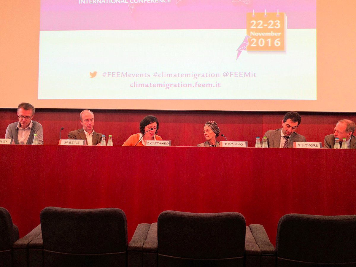 shourodasgupta's tweet photo. @FEEMit International Conference on #Climate-Induced #Migration
#climatemigration #FEEMevents #emmabonino https://t.co/kYWkle2st3