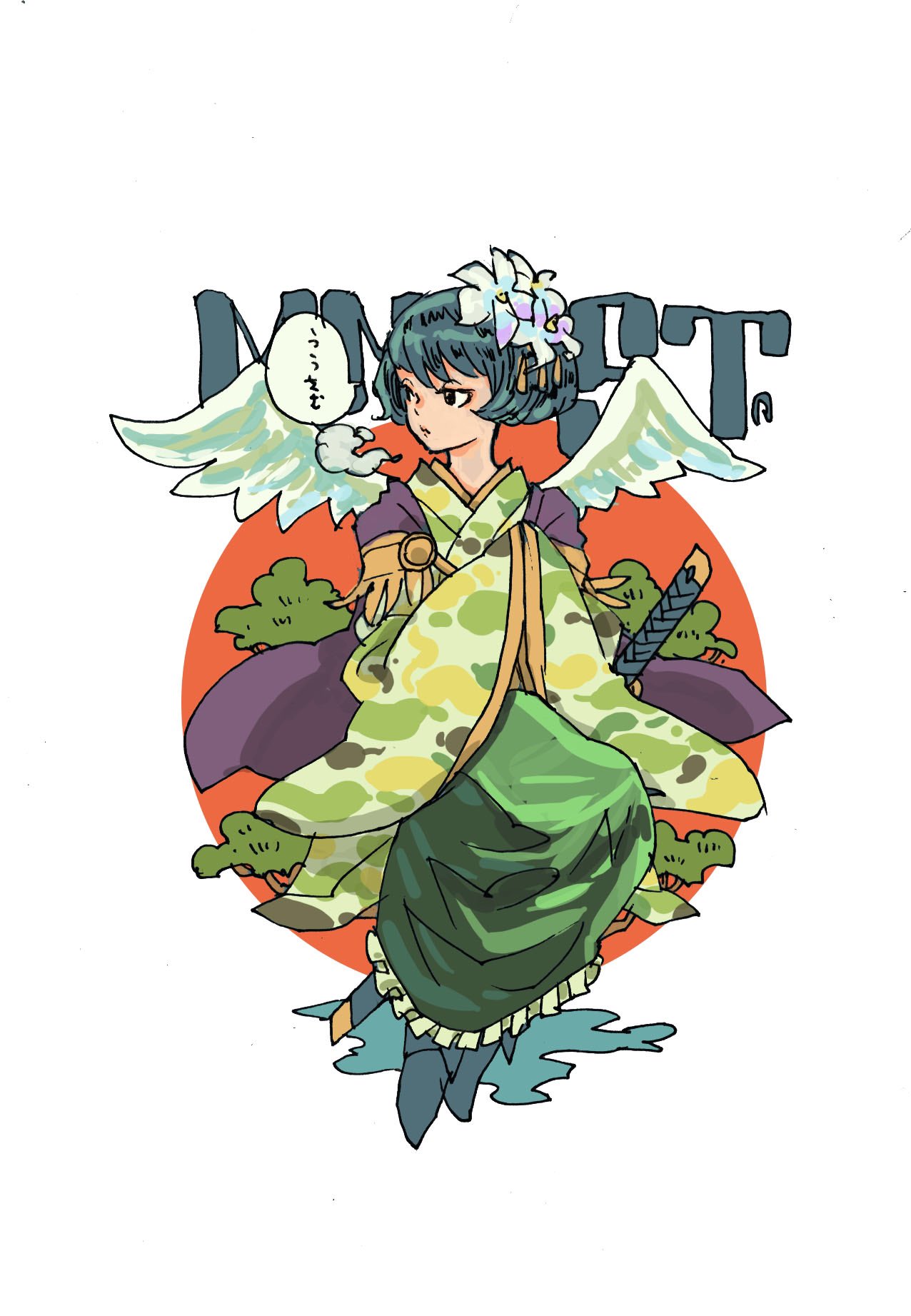 タケウチ リョースケ モンスト深夜のお絵かき60分一本勝負 モンストワンドロ Mnst Onedro モンスト Id3桁ずつを足した図鑑ナンバー よりno 956の風刃 ムラサメちゃんでした T Co Uopcgf1uww Twitter