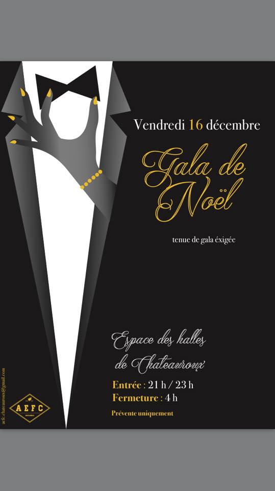 Bientôt le bal de Noël alors n'hésitez pas à vous inscrire !