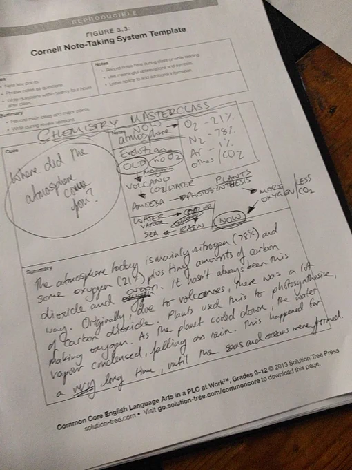 Image from CVHS Science Dept (@cvhsScience)