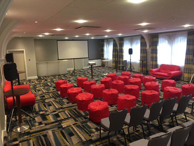 Evolve_BM's tweet photo. We spent Monday setting up for the @Ladbrokes Long Service Awards: https://t.co/wVrxcaX6El #RT https://t.co/Zkoe75cnOP