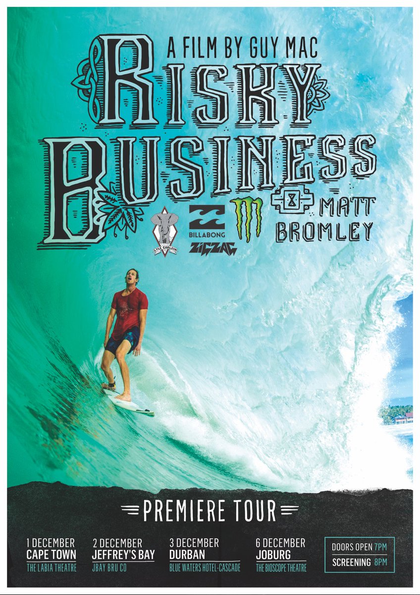 Happening next week around SA! #BromdogsRiskyBusiness