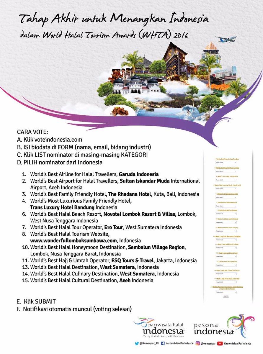 Daripada buang energi untuk saling menjatuhkan, yukss bersatu untuk #voteindonesia, apapun sukunya, agamanya di voteindonesia.com