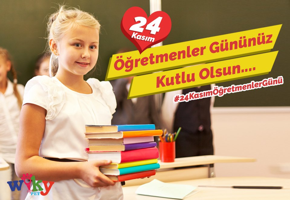 Tüm Öğretmenlerin Öğretmenler Günü Kutlu Olsun...
wikypet.com
#WikyPet #HayvanTakipCihazı #24KasımÖğretmenlerGünü #24Kasım