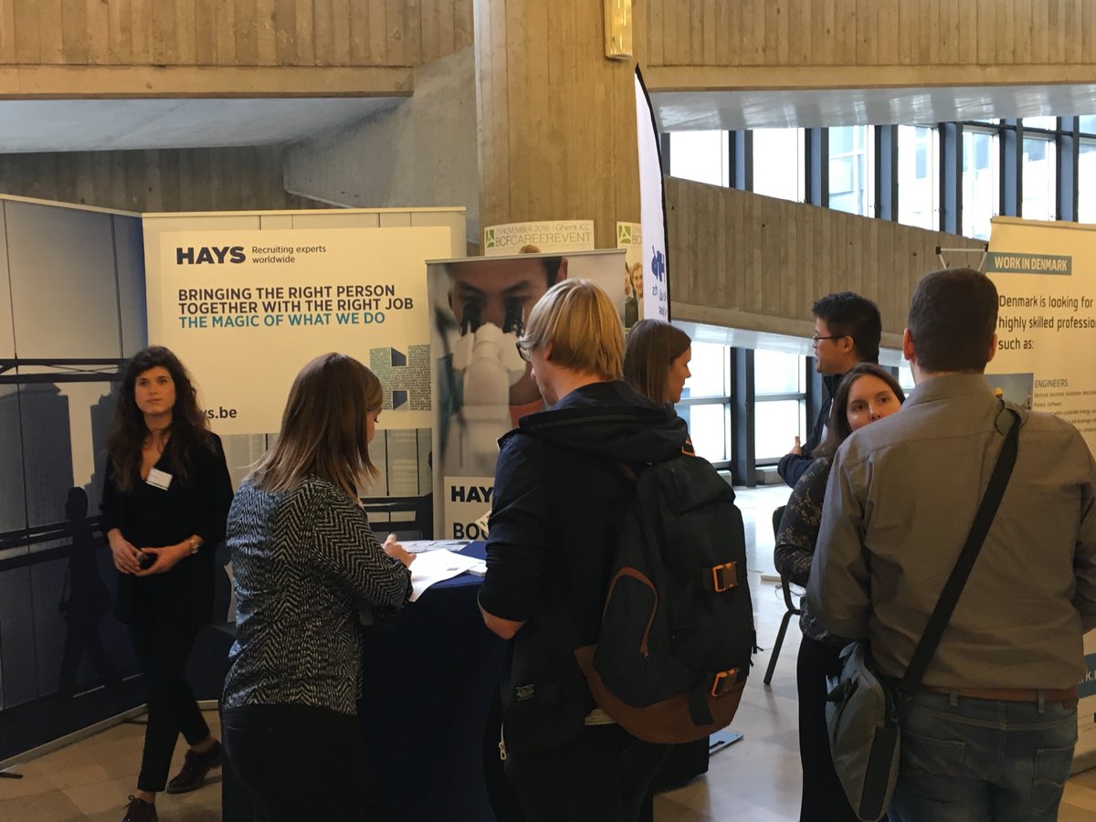 HaysBelgium's tweet photo. Ook op het @BCFCareer Event staan onze deskundige consultants vandaag klaar om al jullie vragen te beantwoorden. #BCFBE https://t.co/XKDkZitUpg