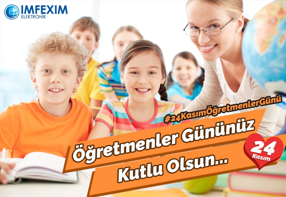 Tüm Öğretmenlerin Öğretmenler Günü Kutlu Olsun...
imfexim.com
#Imfexim #Elektronik #24KasımÖğretmenlerGünü #24Kasım