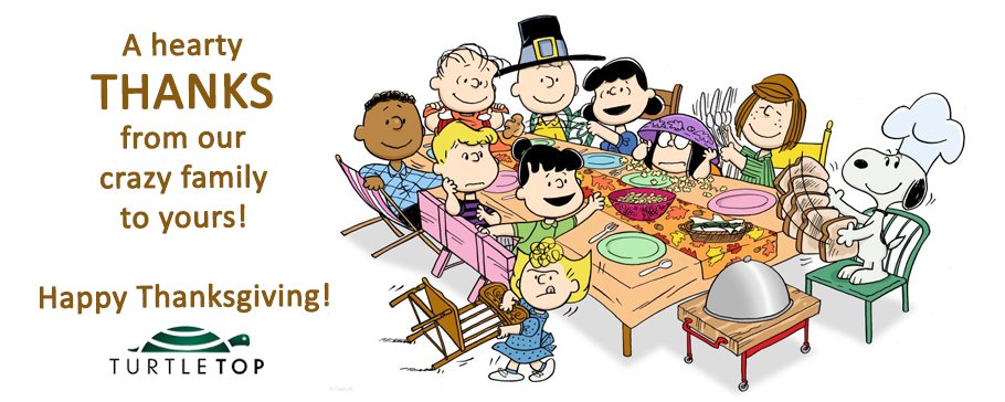 Turtle Top will be closed for Thanksgiving on November 24-25th this year. Have a Happy Thanksgiving!