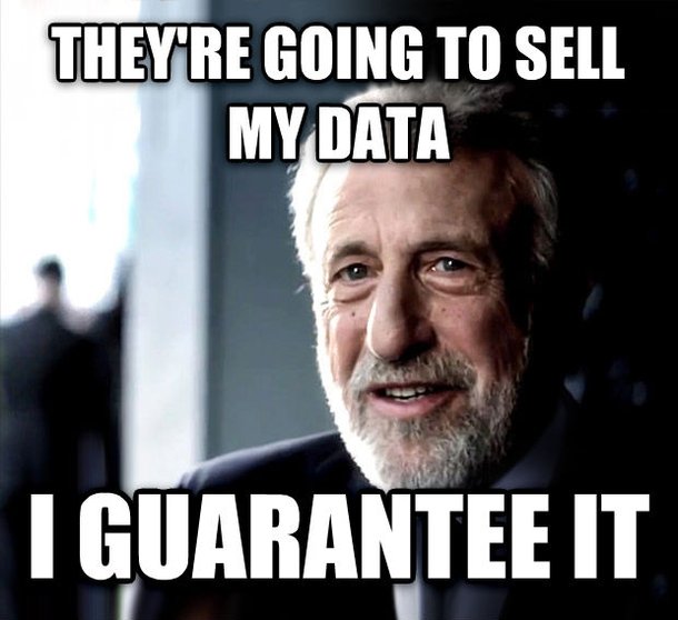 geeveeme's tweet photo. Unfortunately, #bigdata has become big business these days. Protect yourself as much as possible and keep privacy on your mind. https://t.co/924c21kMHd