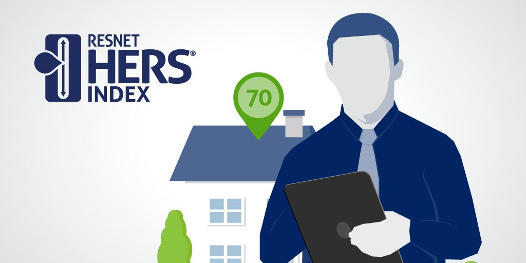 ResnetSmartHome's tweet image. RESNET EnergySmart Builders homes are HERS-rated for #energyefficiency. See who they are here bit.ly/1TuDJae #HERSIndexScore