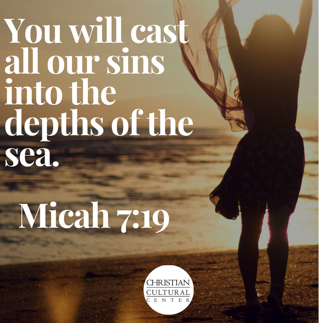 CCCinfoorg's tweet photo. You will cast all our sins into the depths of the sea.
Micah 7:19
#CCC #VisitCCC #CCCbrooklyn #MyCCC #CCCinfo https://t.co/PdHTDjlNxj