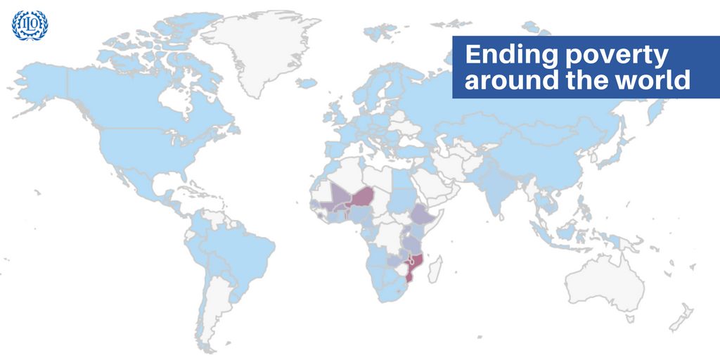ilo's tweet photo. How much would it cost to eliminate poverty? Explore our interactive map to find out on a country-by-country basis: https://t.co/xLNkGhgsXp https://t.co/v4mBphIUOc