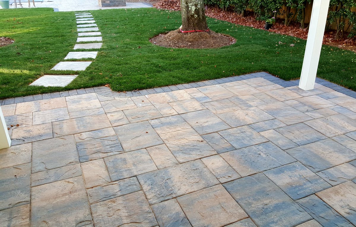 Design And Build Twitter वर Cambridgepavers Paver Patio With