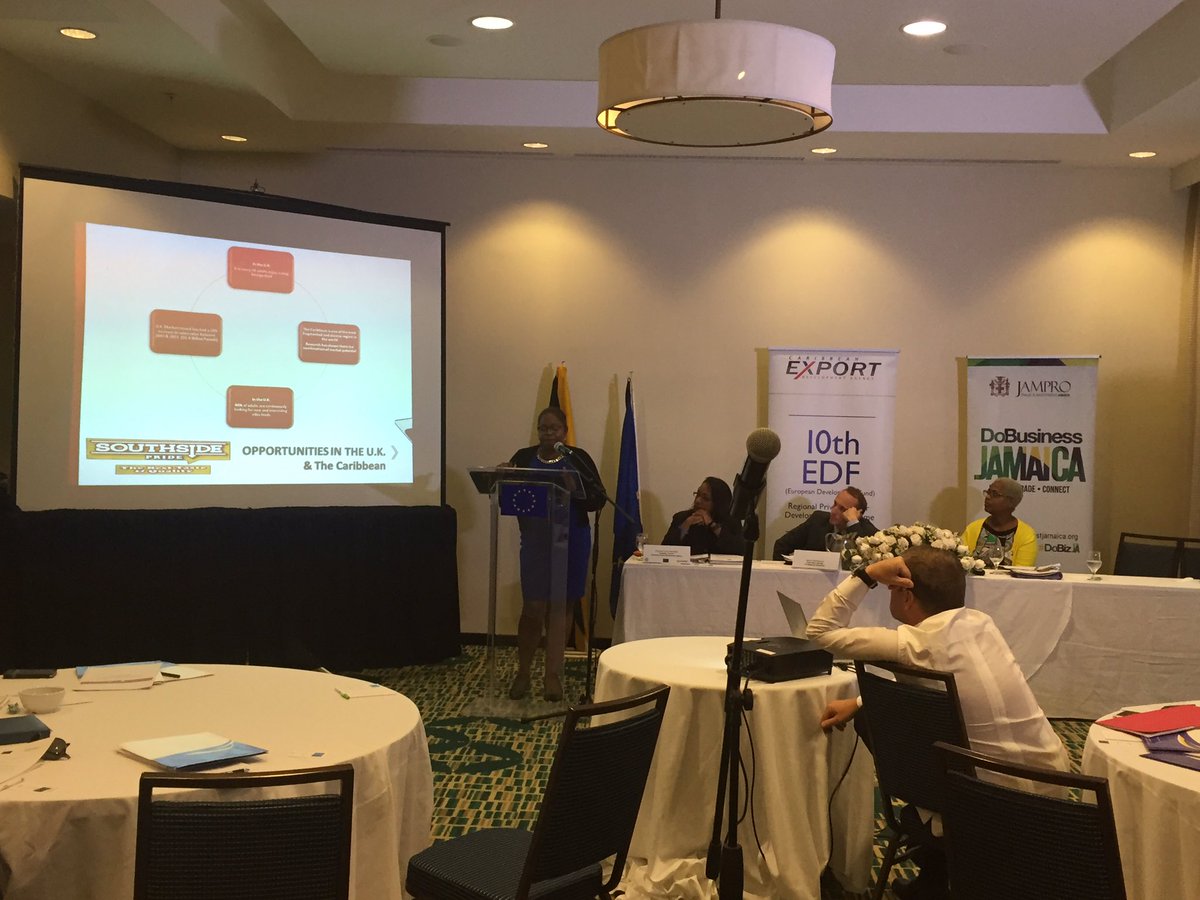 Jamprocorp's tweet photo. Another success story from #ExportMax- Southside Distributors' CEO Denese Palmer: doubled #exports in 2012 and growing annually since https://t.co/pfg7RO270P