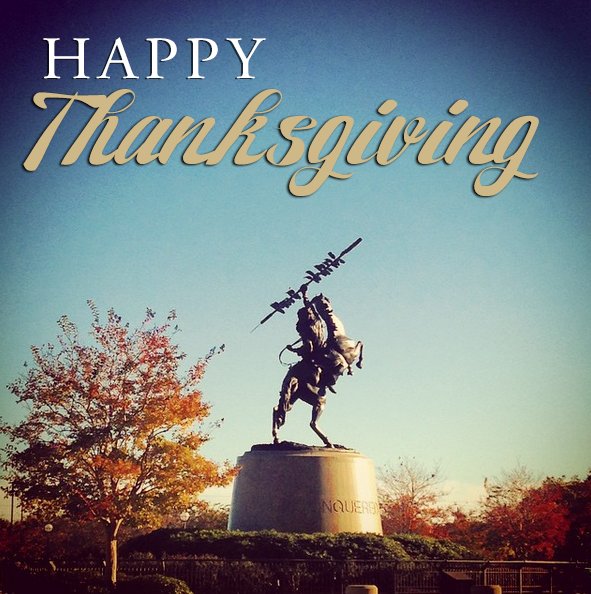 Happy #Thanksgiving, Noles! (Photo courtesy of current FSU student and Instagram user @phoebekurtz16)