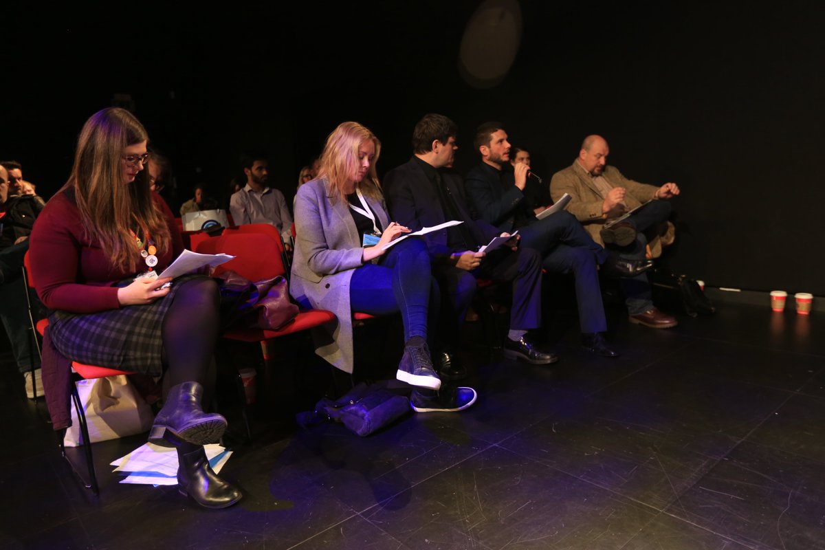 salfordbizsch's tweet photo. Our budding entrepreneurs are being put through their paces by our judging panel for the @WAUKTA competition #CreativeEnt https://t.co/GoUh3RGDdc